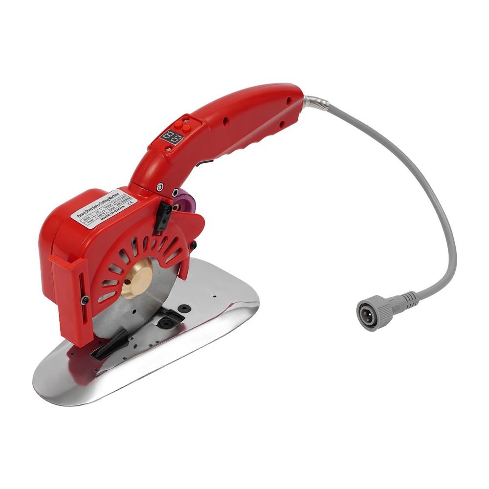 Electric Fabric Cutting Machine Speed Adjustable Cloth Cutter Tool Multifunction