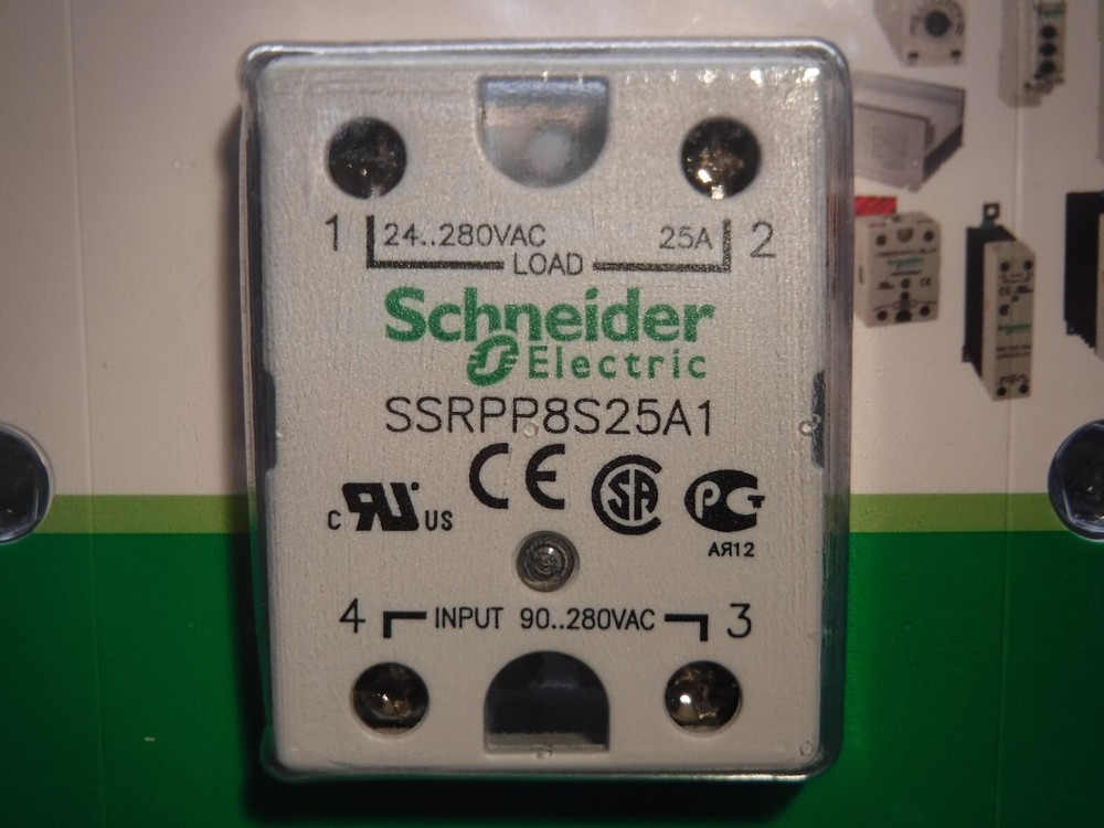 Schneider Electric SSRPTPAC25 25A Panel Mount SSR AC Control