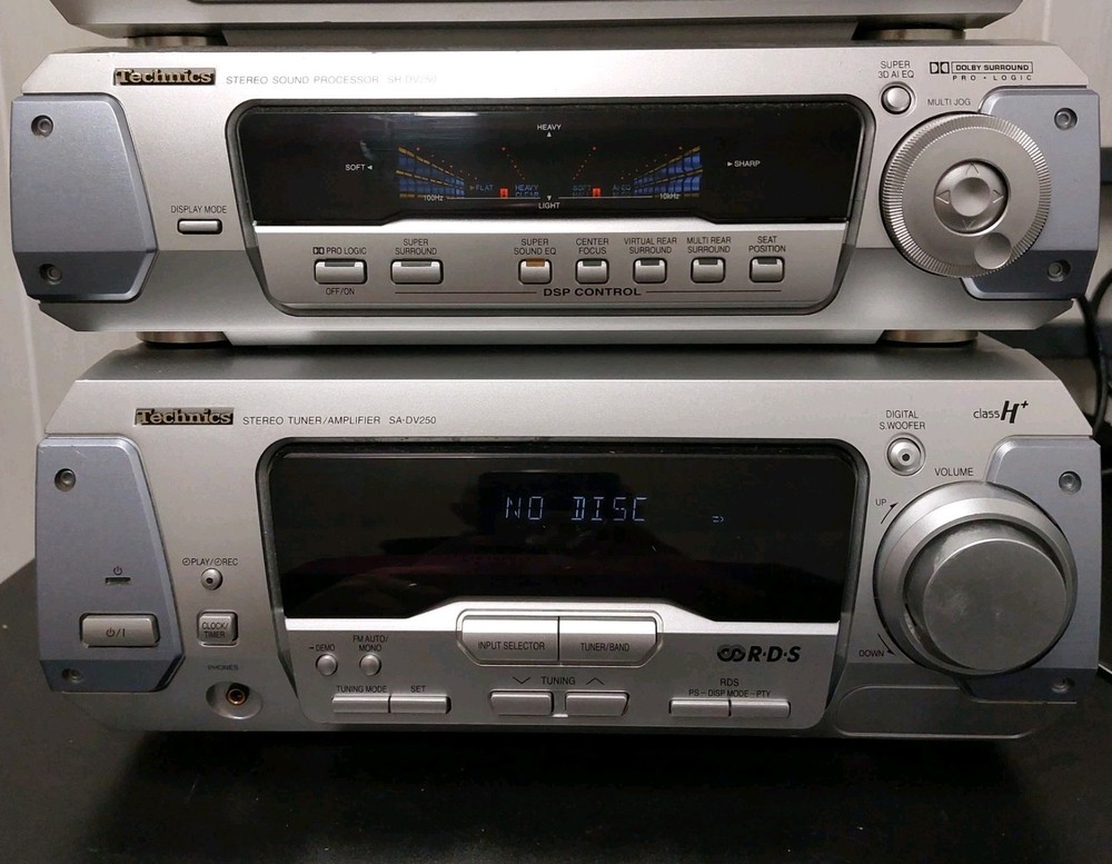 Technics Stereo Tuner and Sound Processor SA-DV250 / SH-DV250
