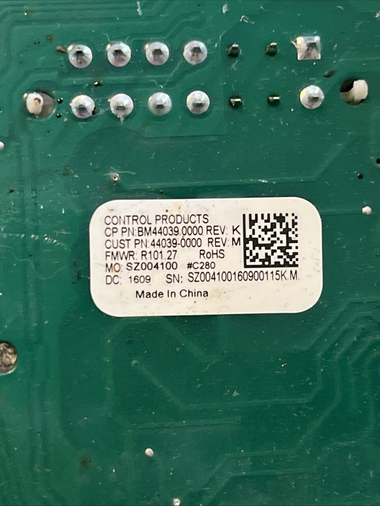 Bunn 44039.1000 Control Board with RTC for Ultra-2