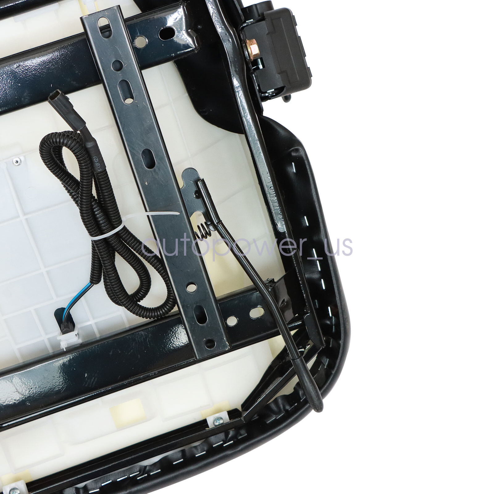 New For Toyota Forklift Seat With Seatbelt & Switch Adjustable Back Universal