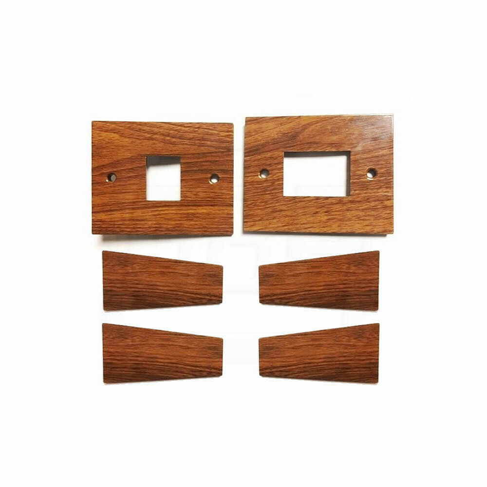 85-88 Cutlass Door Panel Pull Strap Power Window Switch Escutcheon Trim Covers