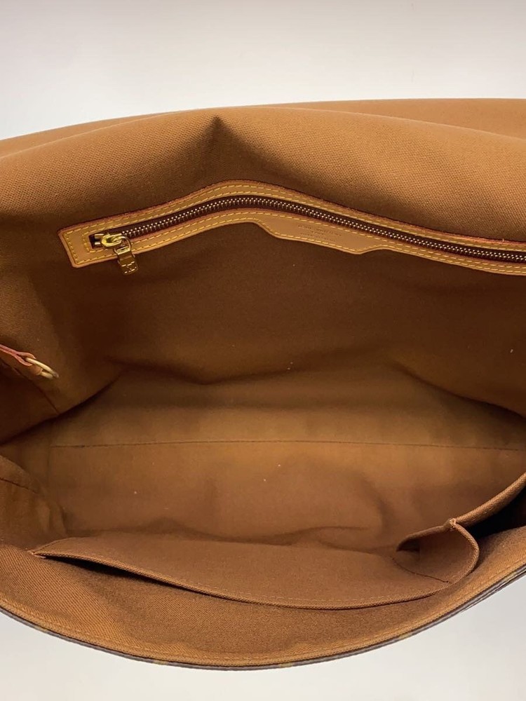LOUIS VUITTON Shoulder Bag Abs Monogram Canvas BRW PVC Total Pattern Used