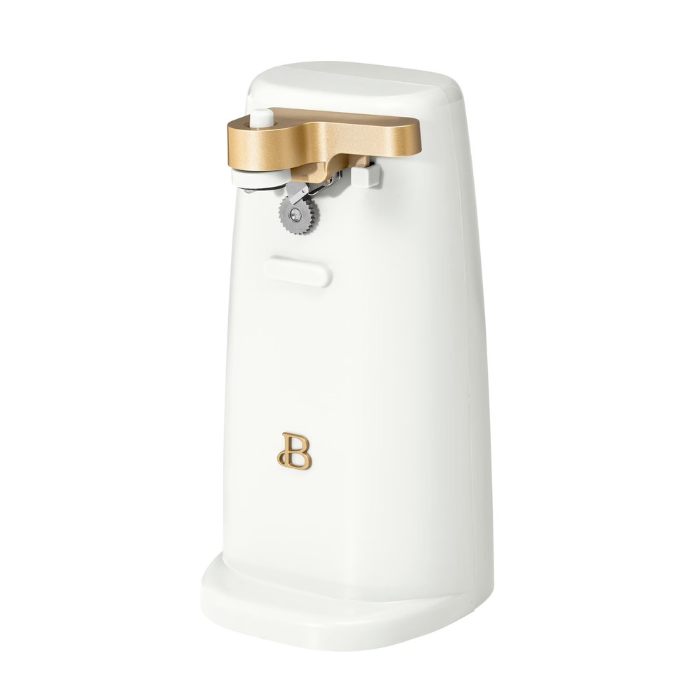 Electric Can Opener Easy Prep White
