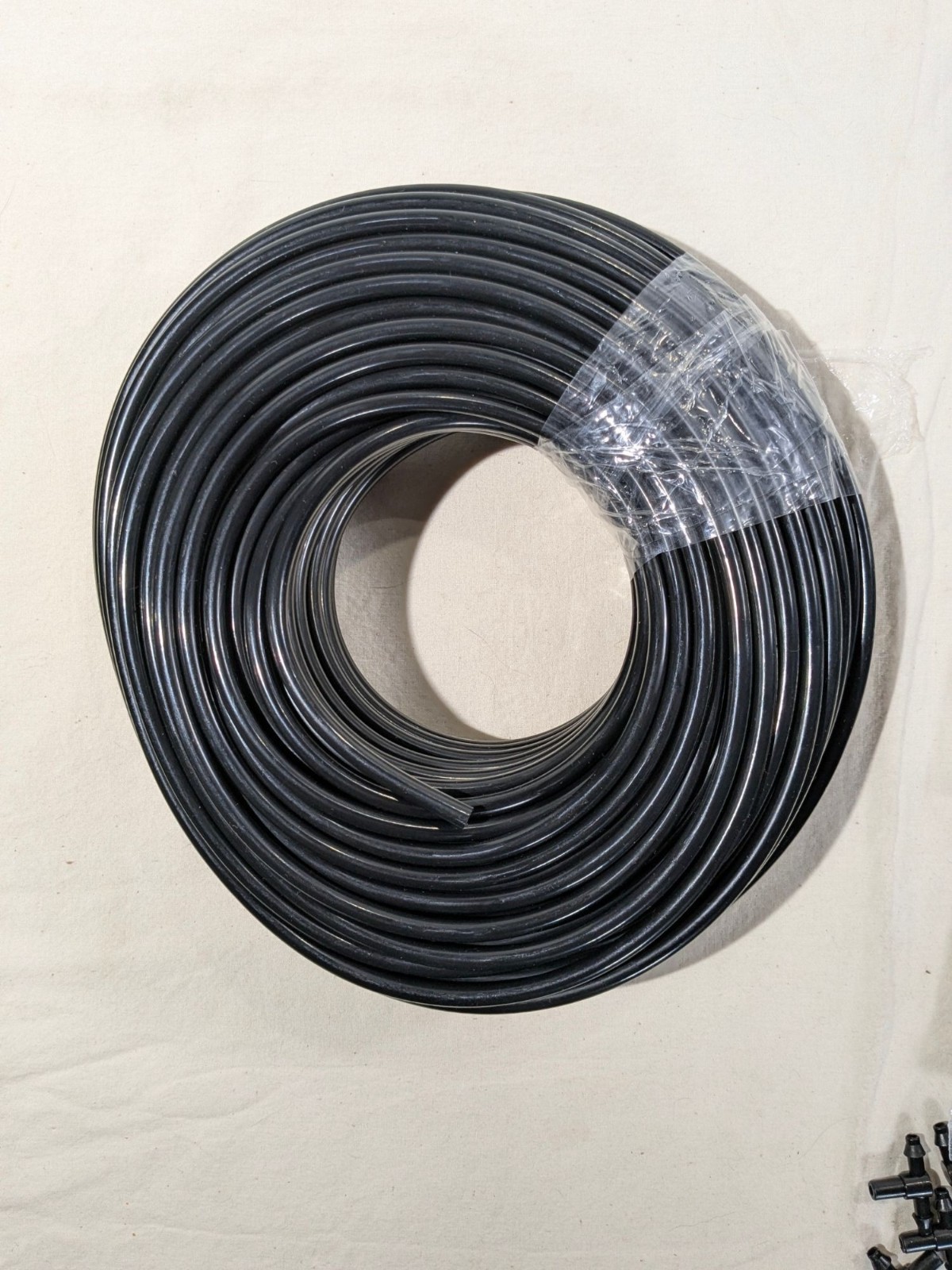 DIY Drip Irrigation Kit with 1/4 Tubing Adjustable Emitters, 30M Hose