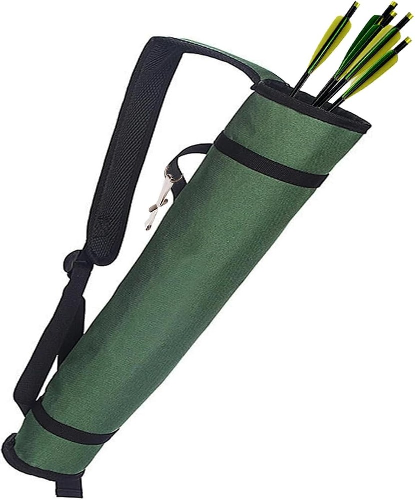 Archery Quiver Back & Hip Quivers Adjustable Arrow Backpack Bag Holder Side Hip
