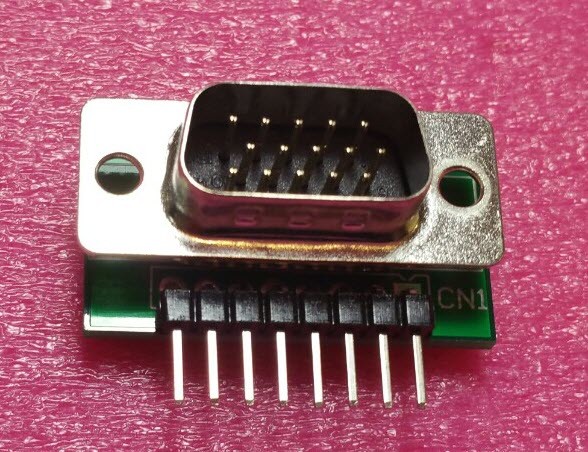 VGA to Header adapter, 15 pin VGA