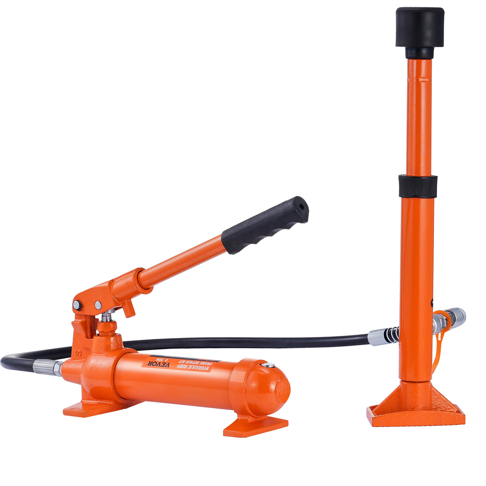 VEVOR 4 Ton Porta Power Hydraulic Jack Air Pump Lift Ram Body Frame Repair Kits