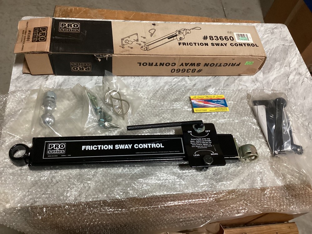PRO SERIES FRICTION SWAY CONTROL