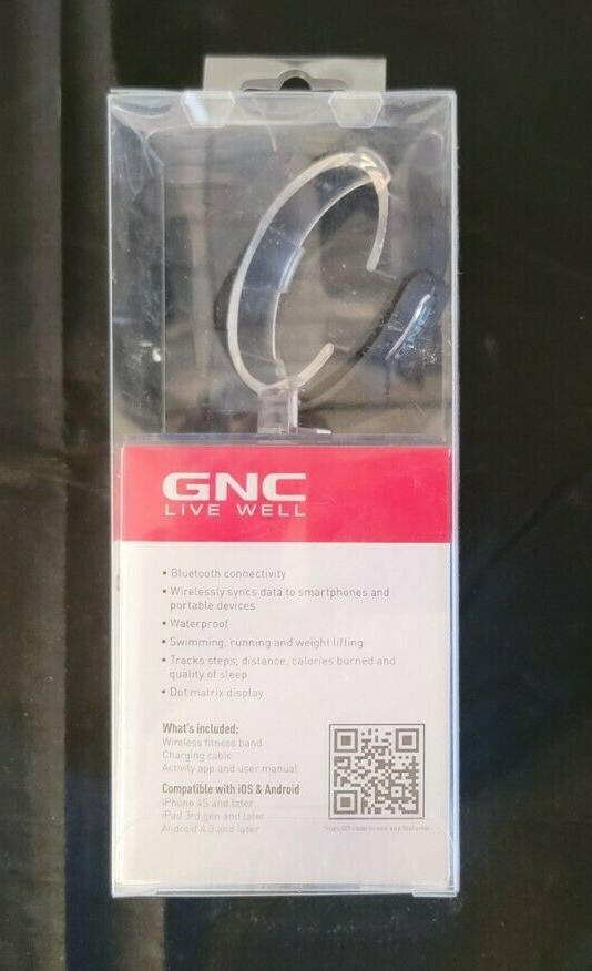 GNC Bluetooth Dot Matrix Activity Tracker