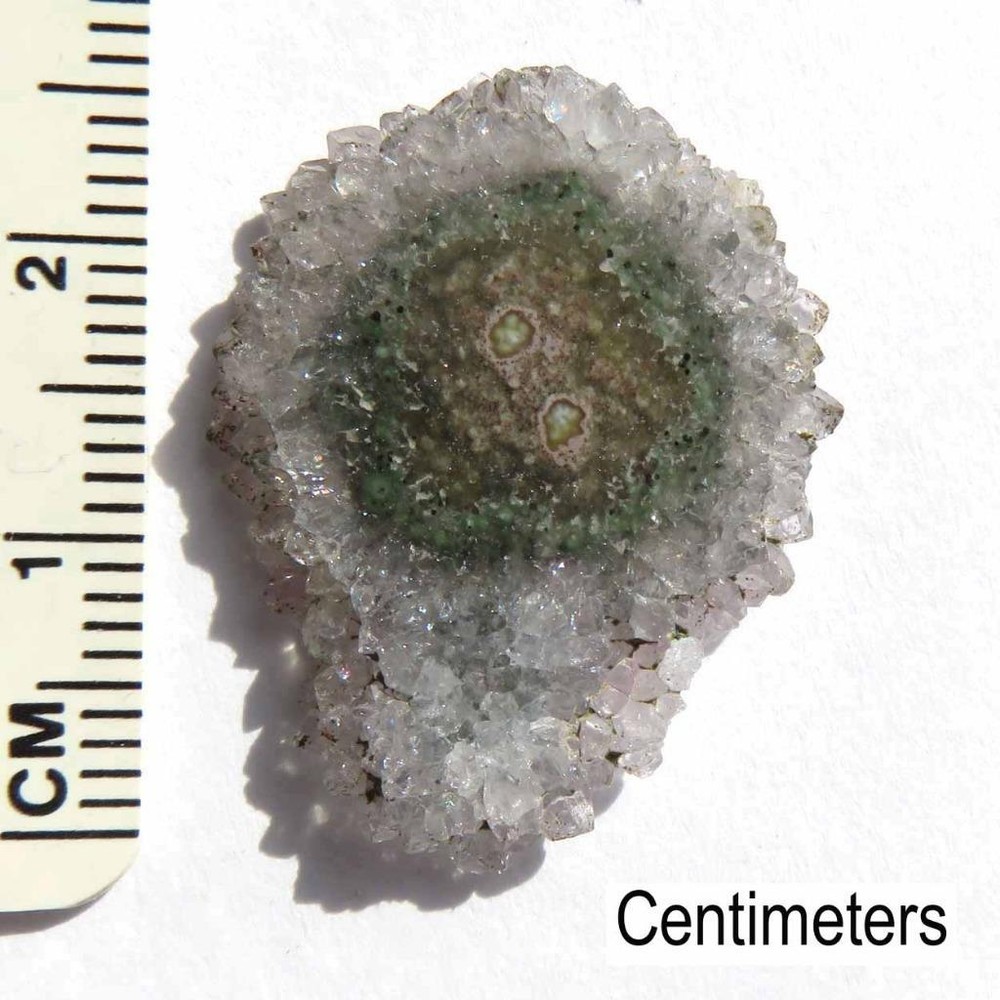 Stalactite Flower Slice Polished Both Sides VX708