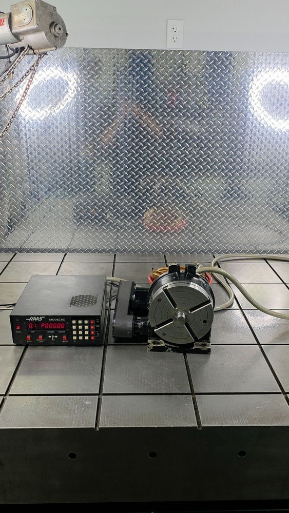 HAAS 8” CNC Rotary Table 4th Axis Type With Control USA #8211