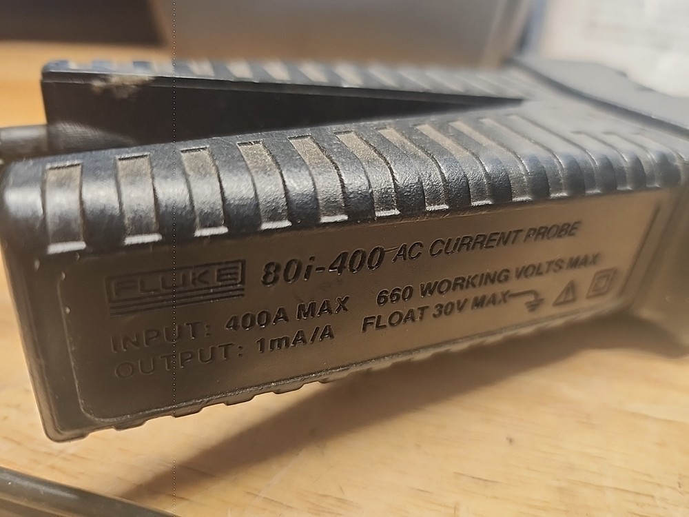 Fluke 80i-400 AC Current Probe Clamp Meter 400A