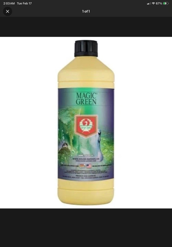 house & Garden Magic Green 500ML