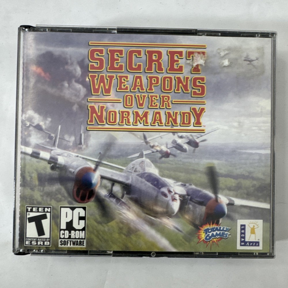 Secret Weapons Over Normandy PC Game. CIB Tested (3)