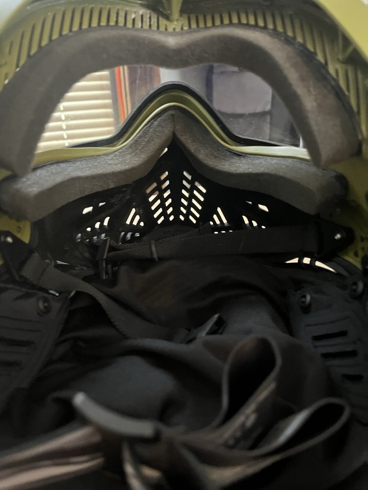 Used Vforce Grilz 2 Mask OD Green