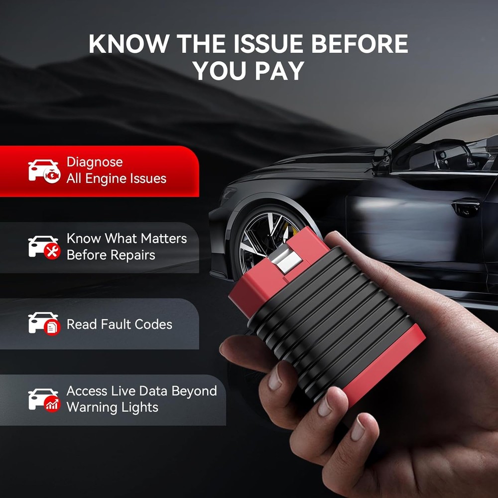 THINKDIAG BD6 OBD2 Scanner Wireless All System Diagnostic Tool 5+ Hot Reset FREE