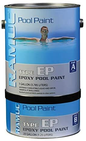RAMUC EP Epoxy High Gloss Epoxy Pool Paint (Black)