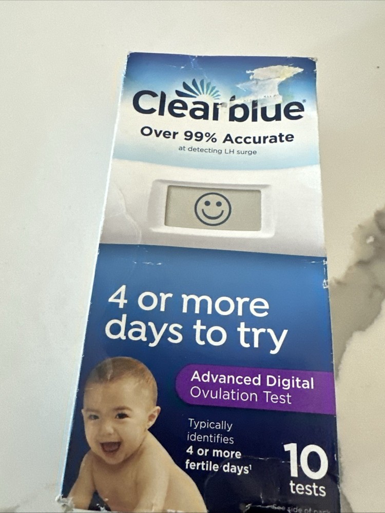 Clearblue Advanced Digital Ovulation Test 10 Count!!
