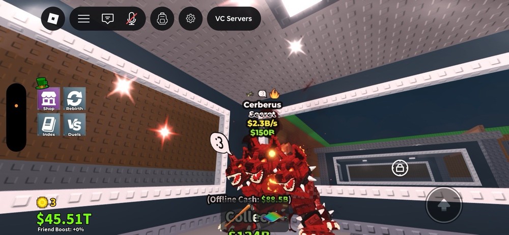 Steal a Brainrot Cerberus 2.3 billion per seconds