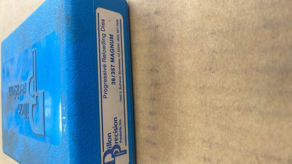 Dillon PrecisionProgressive Reloading Dies .38/.357 Magnum