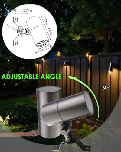 Low Voltage Landscape Lighting Spot Down Light, 12V Tree Downlight 1-Count