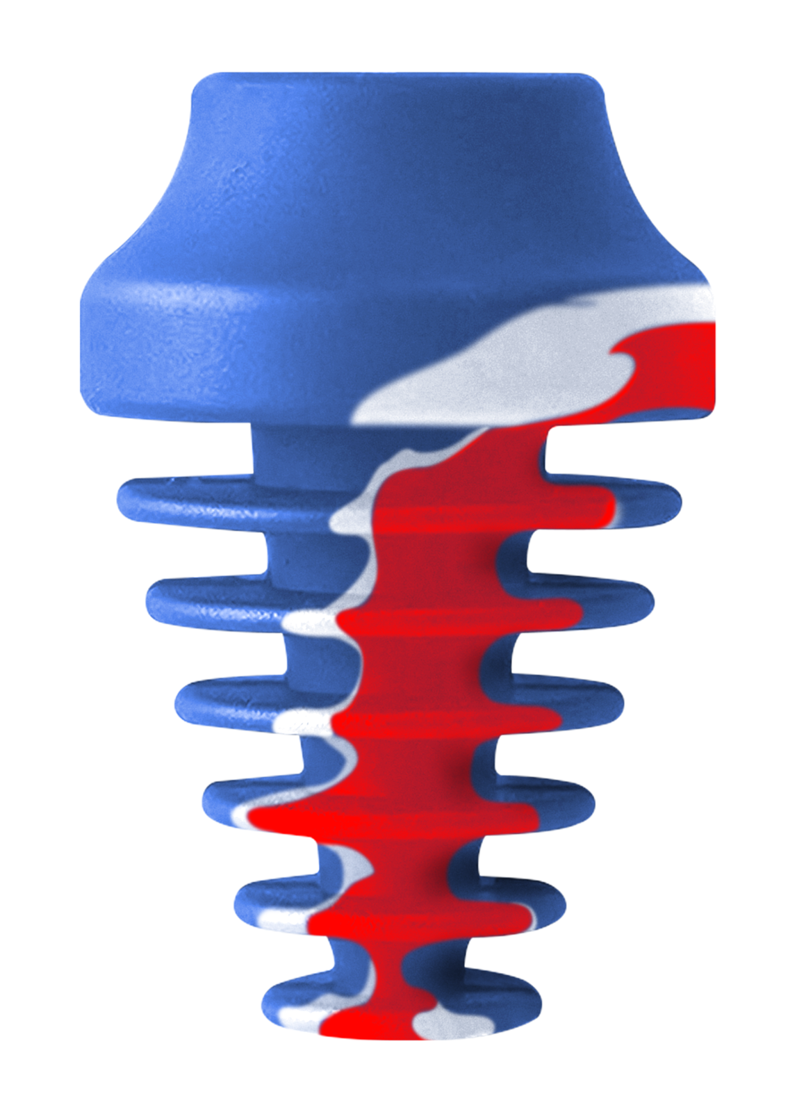 Lighter USA The Plug Silicone Cart Rig Adapter 2-Pack