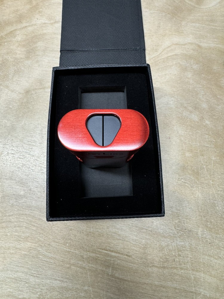 Jetline Mongoose Triple Flame Torch Cigar Lighter - Red - New