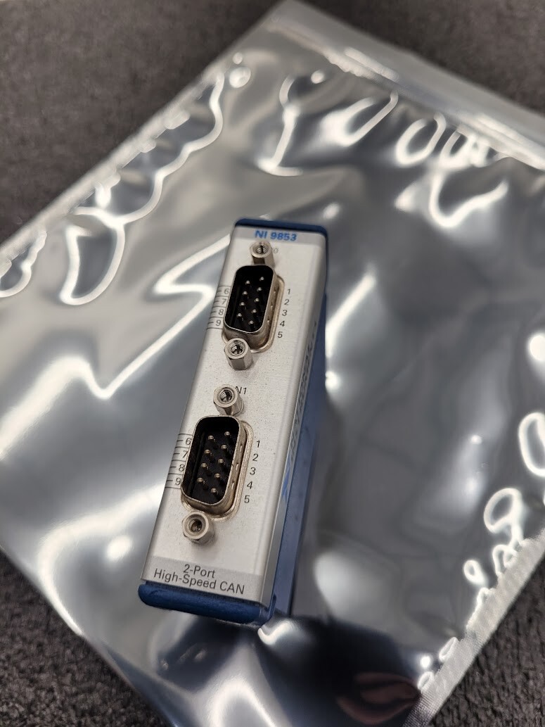 National Instruments NI 9853 2-Port High-Speed CAN Interface Module Working Pull