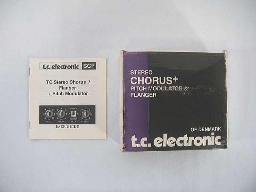 T.C.Electronic Stereo Chorus Flanger Effector