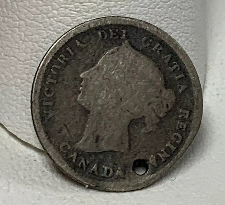 1917 1882 5 Cent Canada