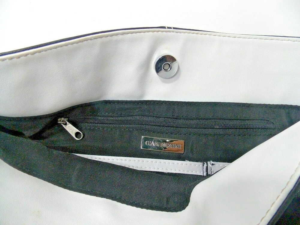 Giani Bernini Soft Black Leather Handbag with "J "