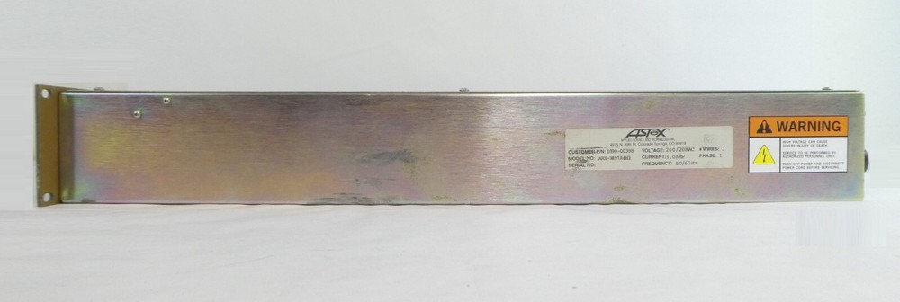 ASTeX Applied Science ARX-X491A(H) Microwave Control Module 0190-00398 Working