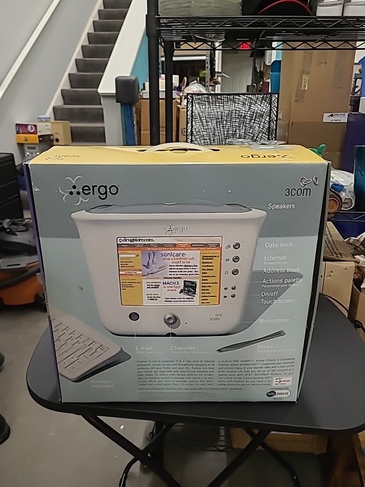 3Com Ergo Audrey AAC Communication Device w/ Box Assistive Speech Aid