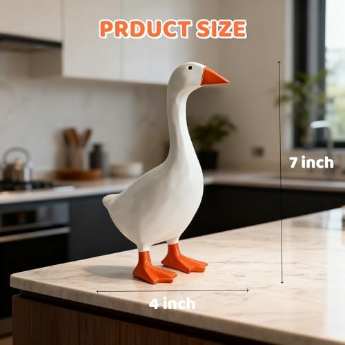 7 Inch Desk Goose -7 Inch Desktop Goose for Office & Home,Gift for Friends and