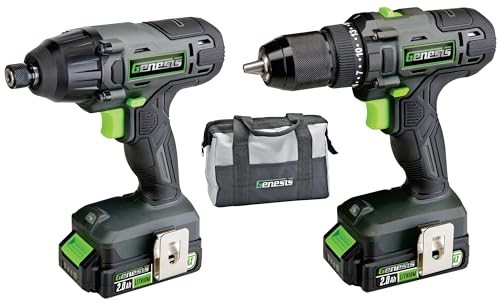 G20MAX 20V Drill/Impact Driver Combo Kit, LED 20 Volt Drill/Driver Combo Kit