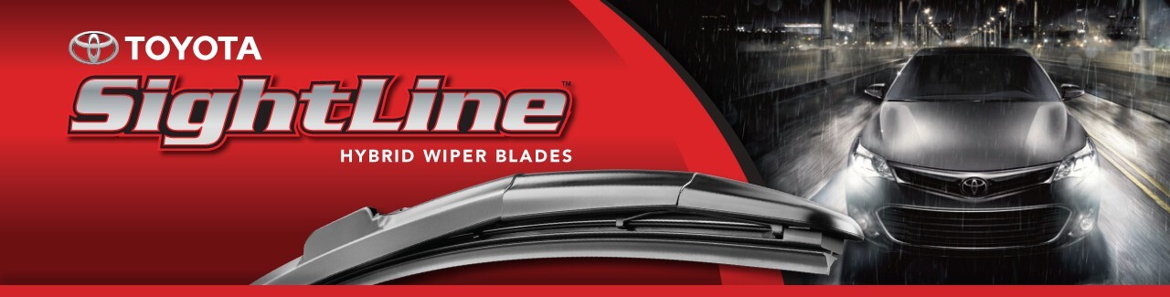 2019 - 2024 Rav4 Genuine Toyota Front Wiper Blades 85212YZZ1KTM & 85212YZZ1BTM