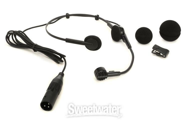 Audio-Technica PRO8HEx Hypercardioid Dynamic Headset Microphone with XLR