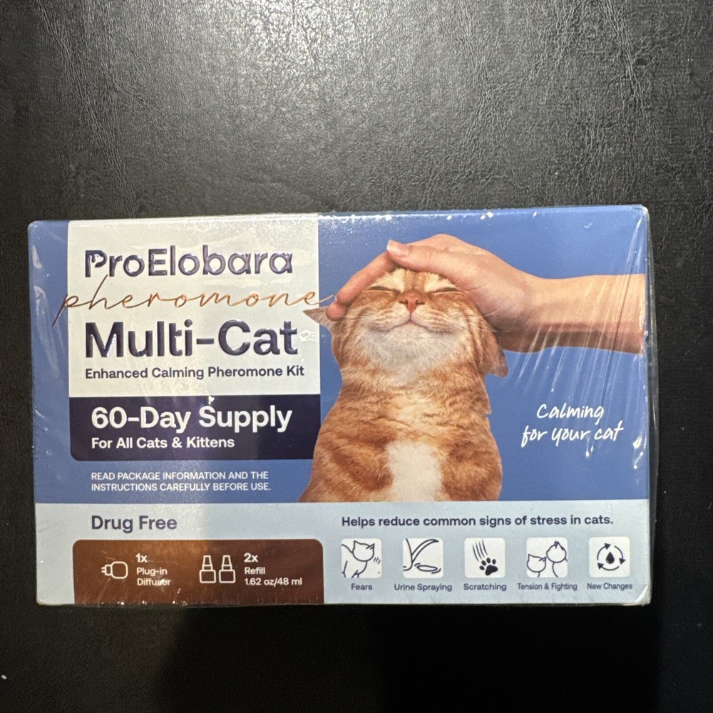 ProElobara Pheromone Multi-Cat Enhanced Calming Pheromone kit