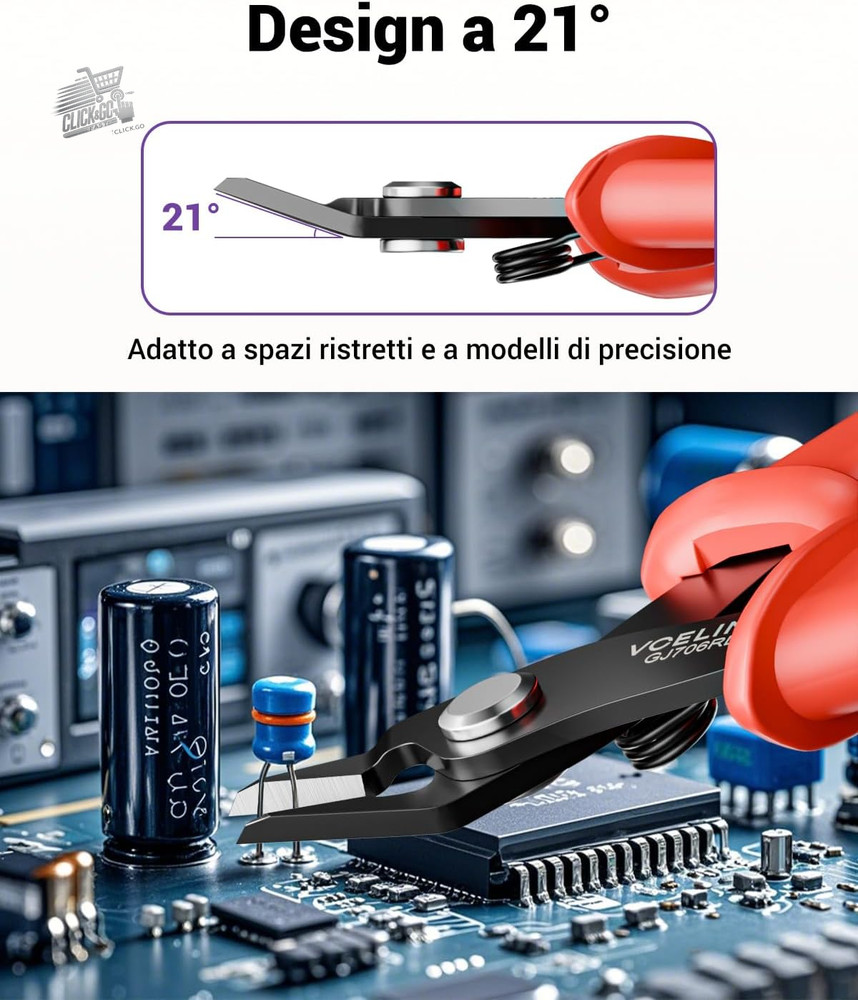 Electronic Copper Wire Cutting Pliers Precision Cutting Pliers Bl