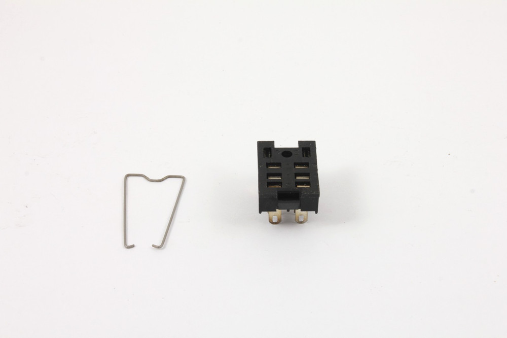 ECG RLY9111 Panel Mount Relay Socket Lot of 6