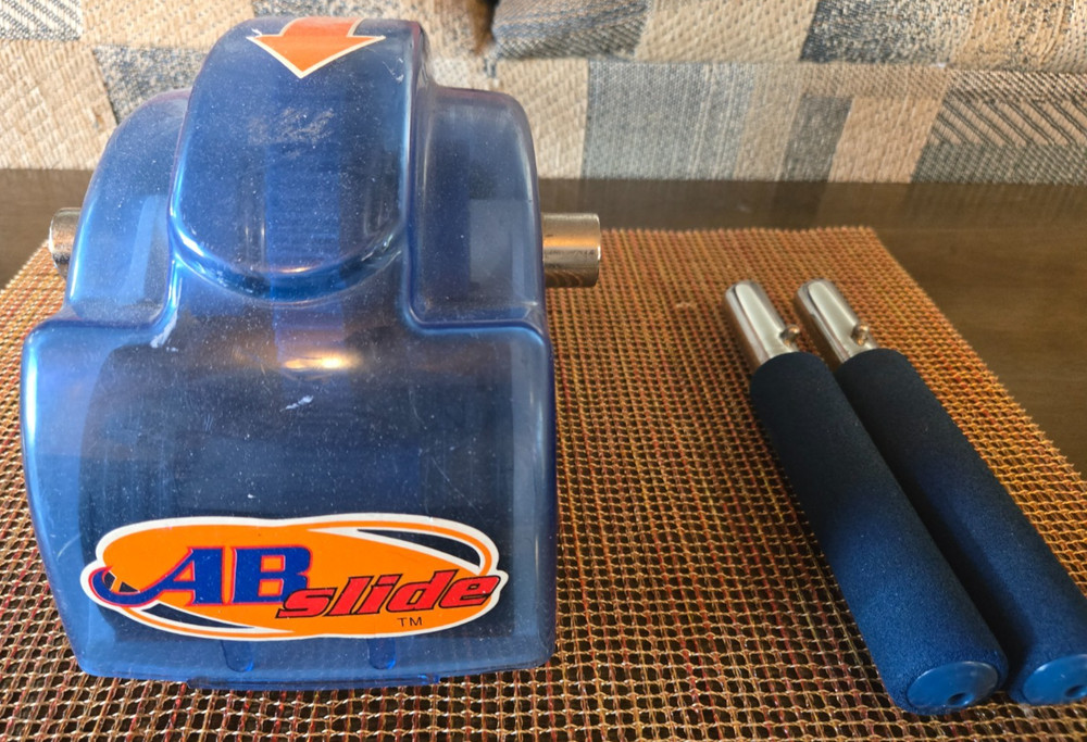 The Original AB SLIDE Abdominal Roller Exercise Workout Wheel Exerciser 1999