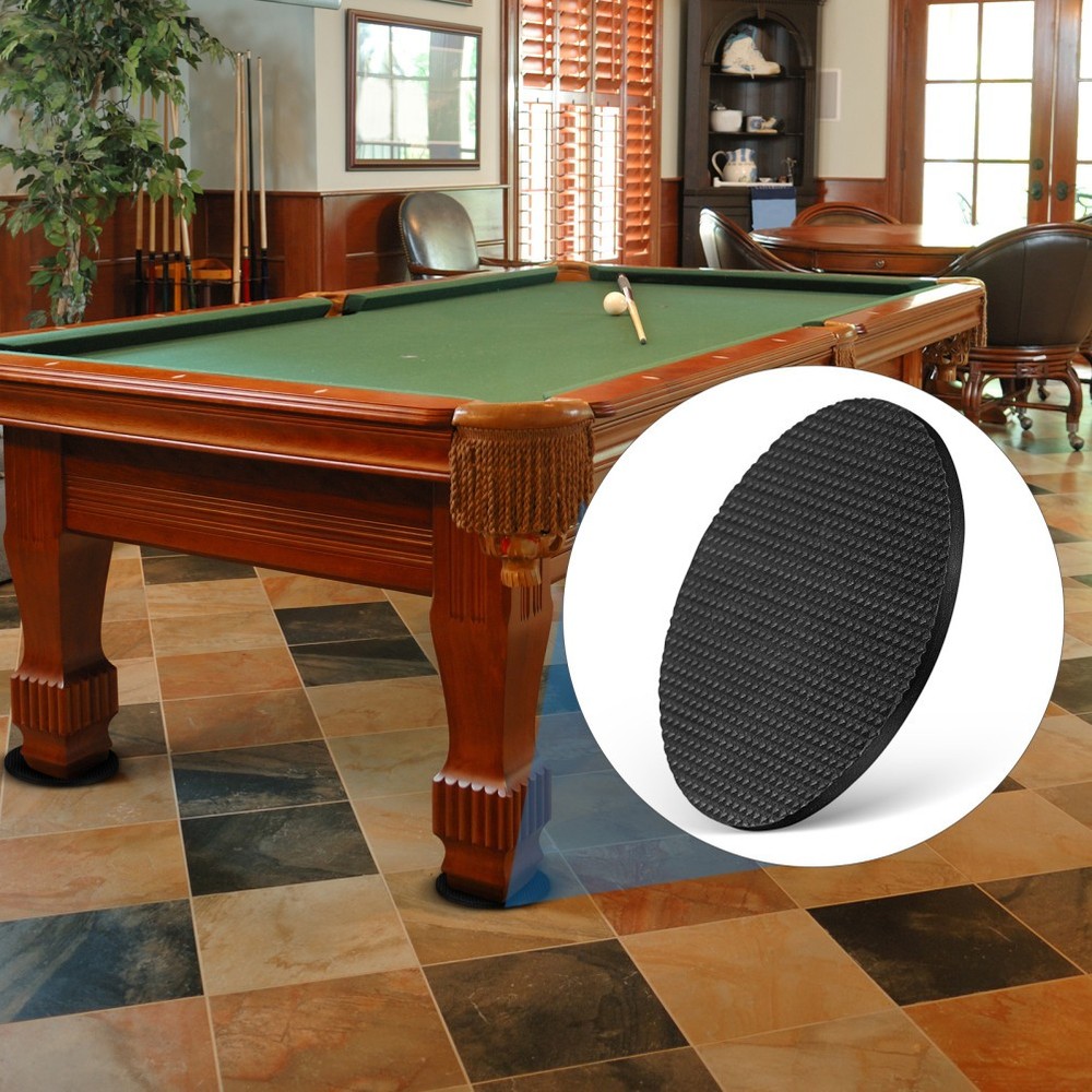 12Pcs Billiard Table Foot Pads Leveling Cushion for Pool Table