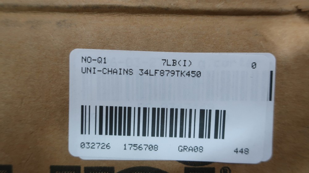 Uni-chains 34LF879TK450 Conveyor Chain 10ft