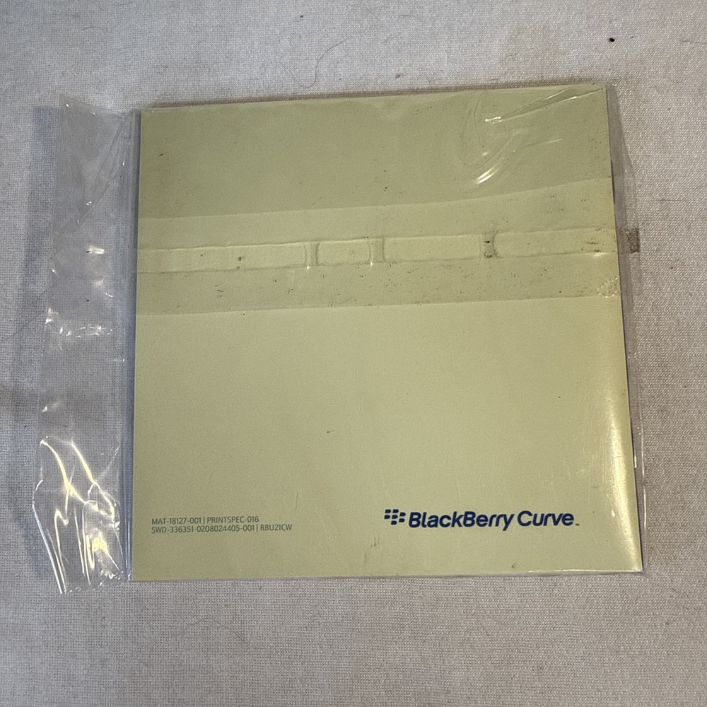 BlackBerry User Tools CD Software Disc Original OEM Blackberry Setup Utilities