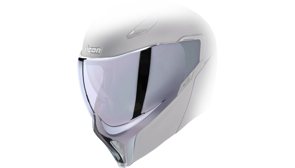 NEW! ICON MOTORCYCLE THRESHOLD SHIELD - PICK SIZE & COLOR