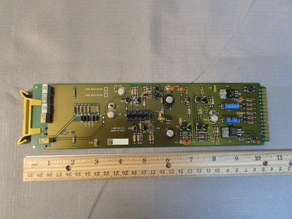 HEDCO VDA-6012/603-04-B Plugin Module for AVF 6000 Video Distribution Amplifier