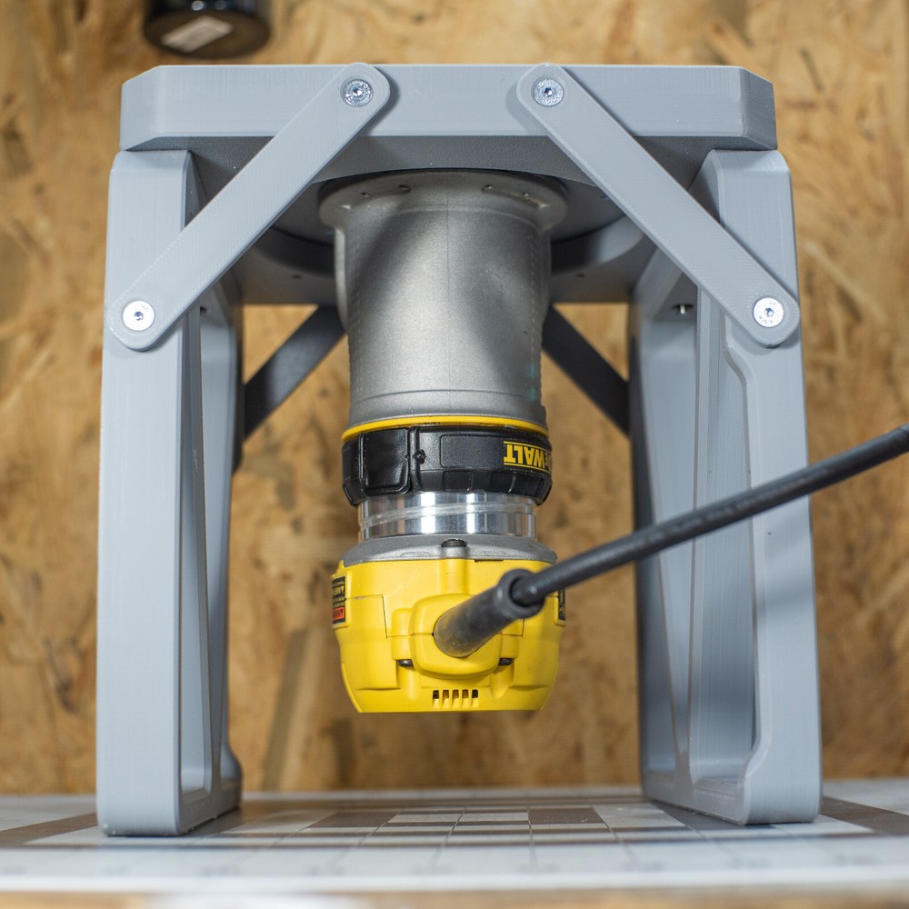 Mini Benchtop Router Table for DeWalt DWP611 & DW616 Fixed Base Routers