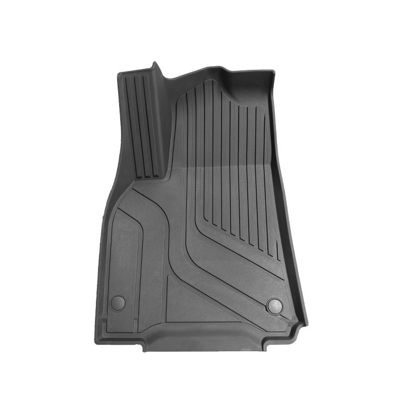 Floor Mats Fit for 2023 Tesla Model Y New Generation Full Set Black Floor Mats