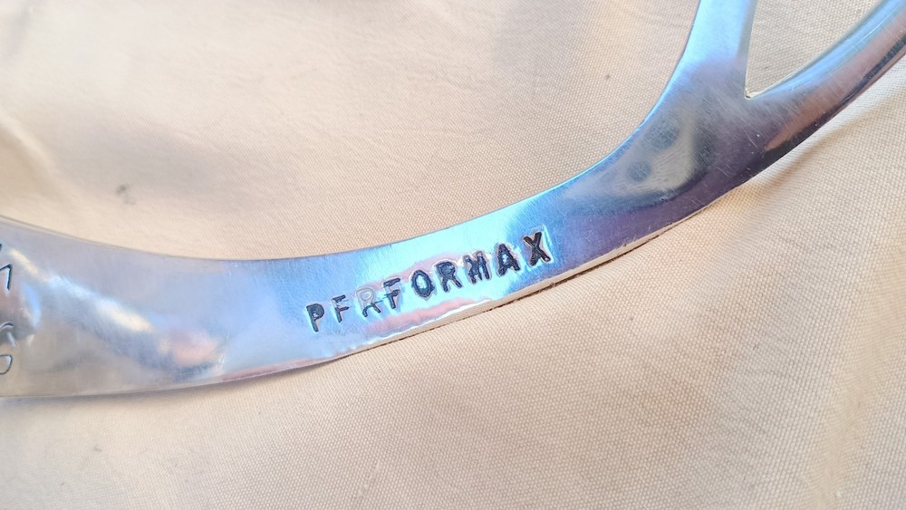Les Vogt Performax - German Silver Lone Star Concho Bit